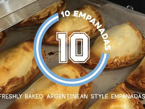 Baked empanadas at 10 Empanadas in Kailua, Oʻahu