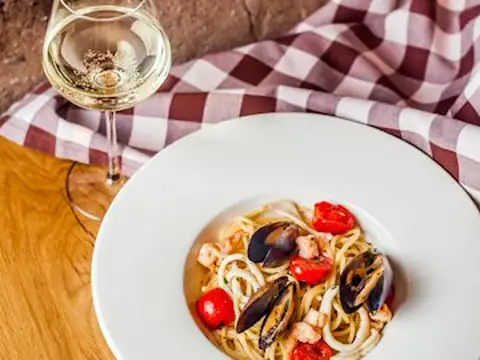 Illustrative pasta photo for Assaggio Italian Restaurant (not from the restaurant)