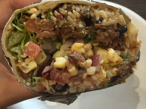 Burrito at Paniolos in Kailua, Oʻahu