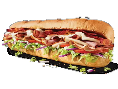 Submarine sandwich at Subway – Enchanted Lake in Kailua, Oʻahu